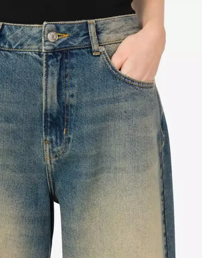Bermudashorts i bomullsdenim Bermudashorts i bomullsdenim