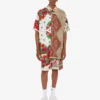 Bermudashorts i tryckt siden Bermudashorts i tryckt siden