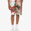 Bermudashorts i tryckt siden Bermudashorts i tryckt siden