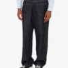 Blå bomullsdenimbyxor Blå bomullsdenimbyxor