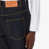 Blå bomullsdenimbyxor Blå bomullsdenimbyxor