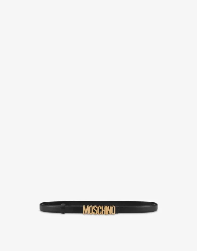 Bälte med mini-Lettering-logotyp