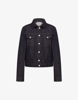 Bomullsjacka i denim