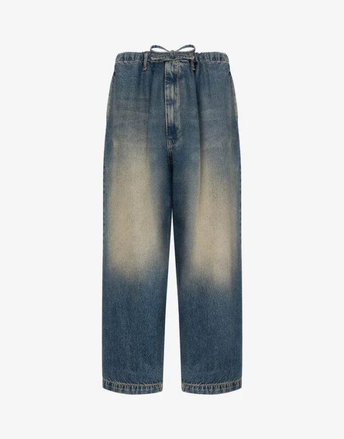 Bomullsjeansbyxor Bomullsjeansbyxor