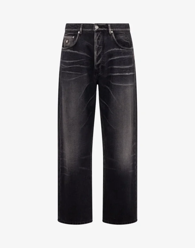 Bomullsjeansbyxor Bomullsjeansbyxor