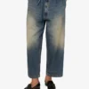 Bomullsjeansbyxor Bomullsjeansbyxor