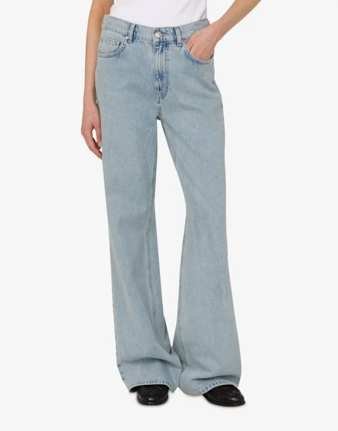 Bomullsjeansbyxor Bomullsjeansbyxor