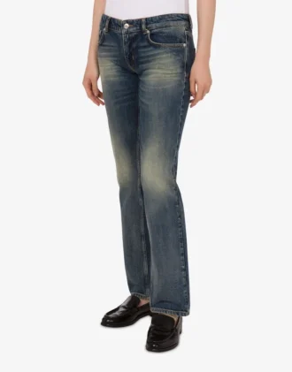 Bomullsjeansbyxor