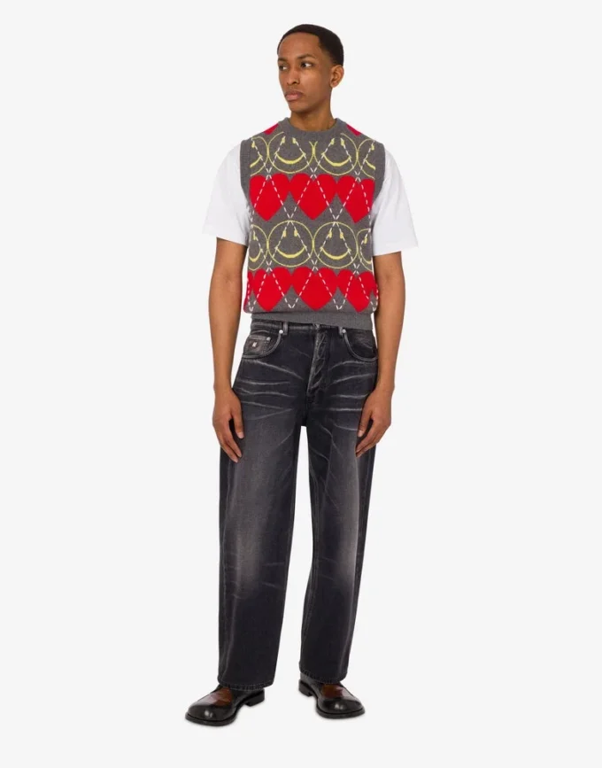 Bomullsjeansbyxor Bomullsjeansbyxor