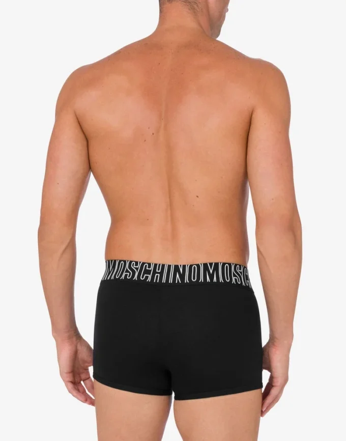 Boxershorts i stretchjersey Gummi