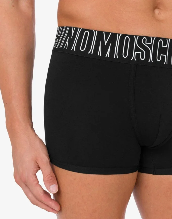 Boxershorts i stretchjersey Gummi