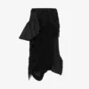 Broderad kjol i sidenorganza