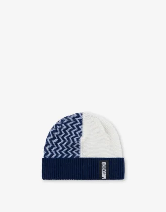 Broderad patchwork-hatt