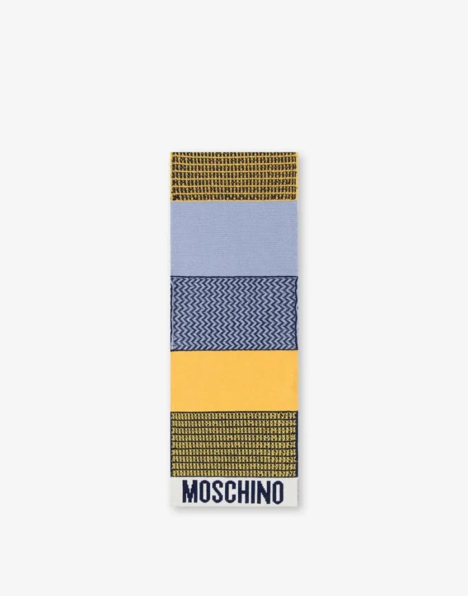 Broderad patchwork-scarf Broderad patchwork-scarf