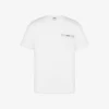 Broderad T-shirt i ekologisk bomullsjersey