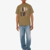 Broderad T-shirt i ekologisk bomullsjersey Broderad T-shirt i ekologisk bomullsjersey