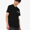 Broderad T-shirt i ekologisk bomullsjersey