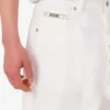 Byxor i bomullsshantung