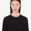 Chokerhalsband med pärlor