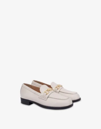 College-loafers i kalvskinn