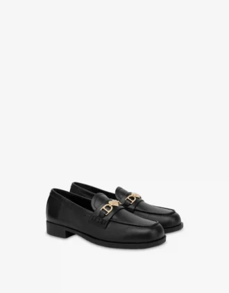 College-loafers i kalvskinn
