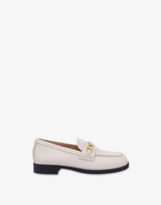 College-loafers i kalvskinn