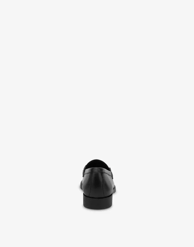 College-loafers i kalvskinn