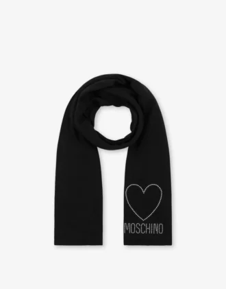 Dekorerad ullscarf