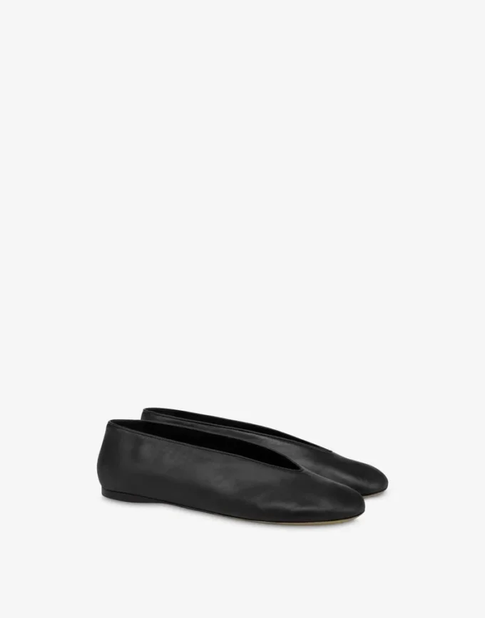 Duck Nappa Ballerinas