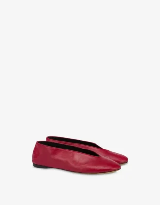 Duck Nappa Ballerinas