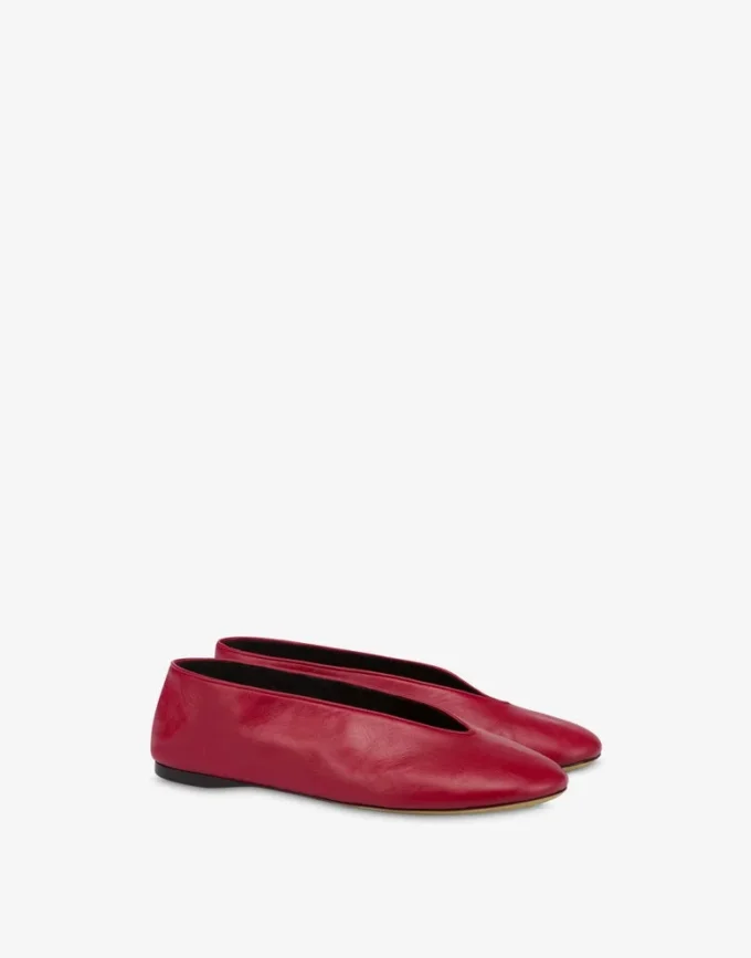 Duck Nappa Ballerinas