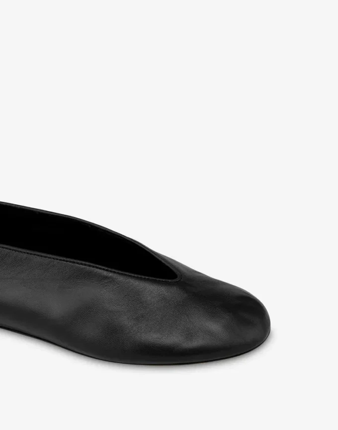 Duck Nappa Ballerinas