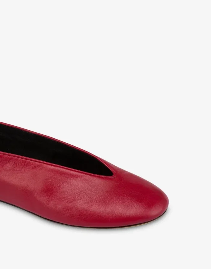 Duck Nappa Ballerinas