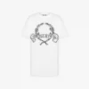 Ekologisk jersey-T-shirt med Laurel Crown-logotyp