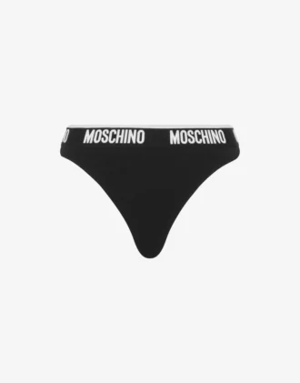 Elastisk string med logotypband Elastisk string med logotypband