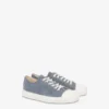Flockade sneakers i denim