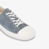 Flockade sneakers i denim