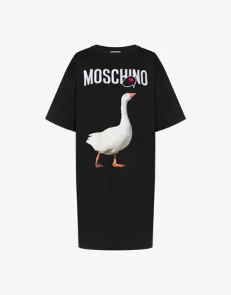 Goose-klänning i ekologisk bomullsjersey