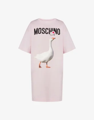 Goose-klänning i ekologisk bomullsjersey