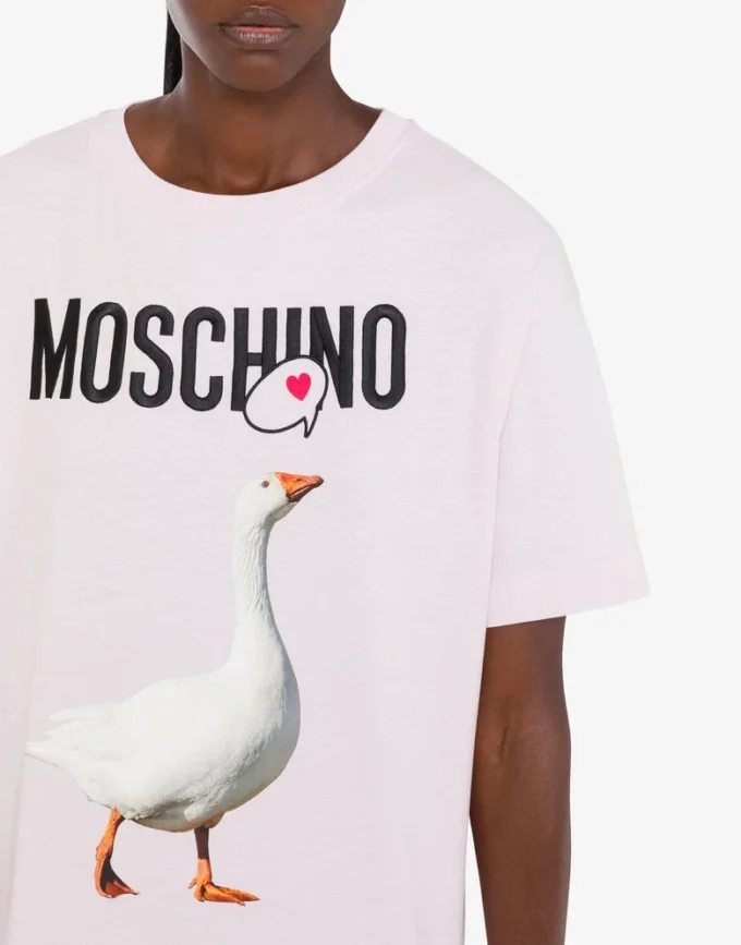 Goose-klänning i ekologisk bomullsjersey