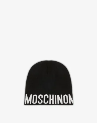 Hatt i ullblandning med logotyp Hatt i ullblandning med logotyp