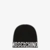 Hatt i ullblandning med logotyp.