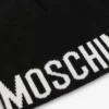Hatt i ullblandning med logotyp.