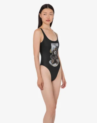 Heldäckande baddräkt Moschino Teddy Bear