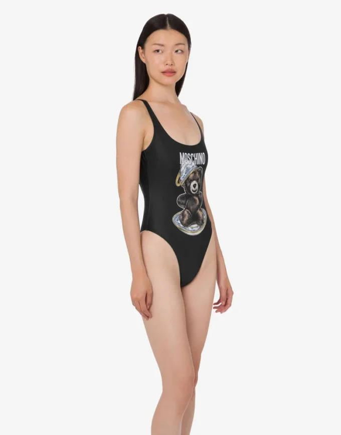 Heldäckande baddräkt Moschino Teddy Bear