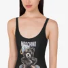 Heldäckande baddräkt Moschino Teddy Bear