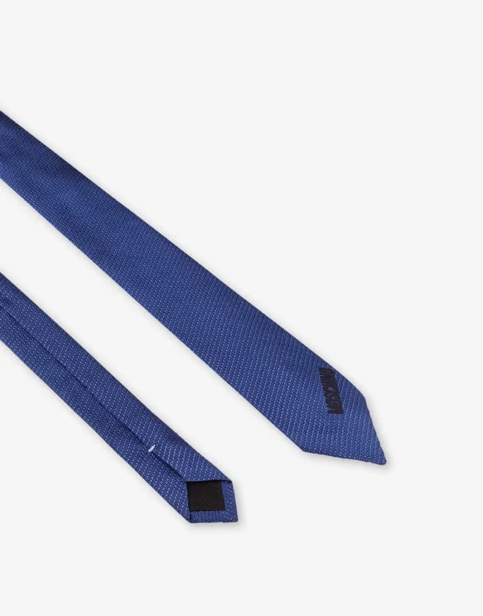 Jacquard-slips i siden