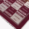 Jacquardscarf i ullblandning