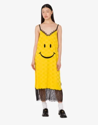 Klänning i silkesblandning Smiley®