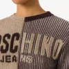 Kort tröja i intarsia-ullblandning